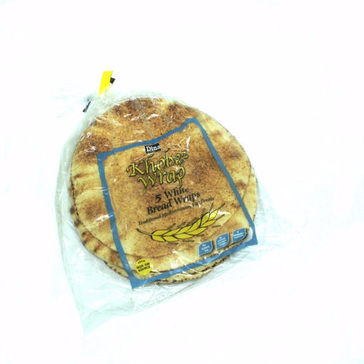 Picture of Dina 5 White Bread Wraps 