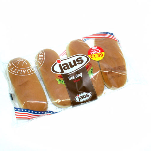 Picture of Jaus 4 Hot - Dog Buns 250G