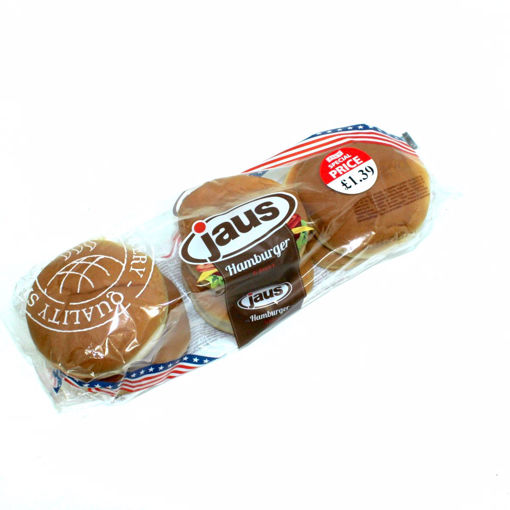 Picture of Jaus 6 Plain Hamburger Buns 300G