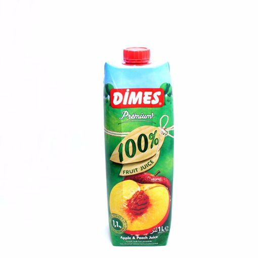 Picture of Dimes 100% Apple & Peach Juice 1Lt
