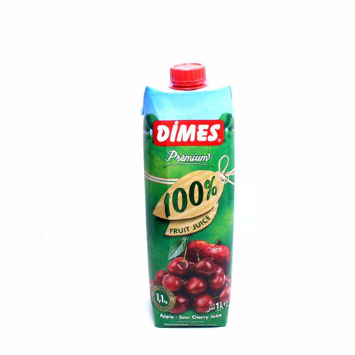 Picture of Dimes 100% Apple & Sour Cherry Juice 1Lt