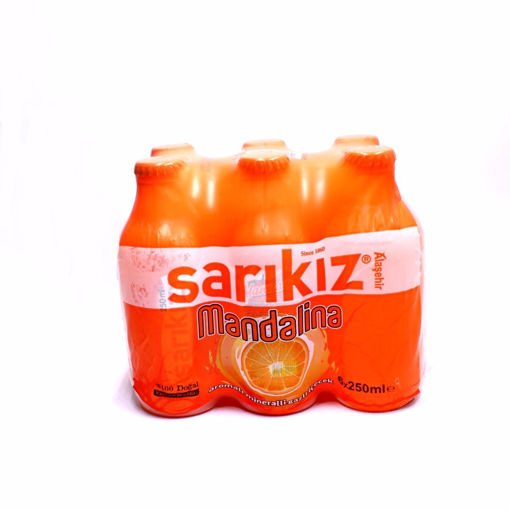 Picture of Sarikiz Tangerine Flavored Sparkling Water 6X250ml