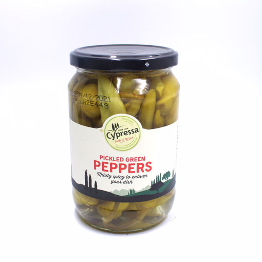 Picture of Cypressa Pickled Green Peppers 670G