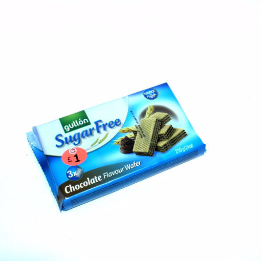 Picture of Gullon Sugar Free Chocolate Flavour Wafer 210G
