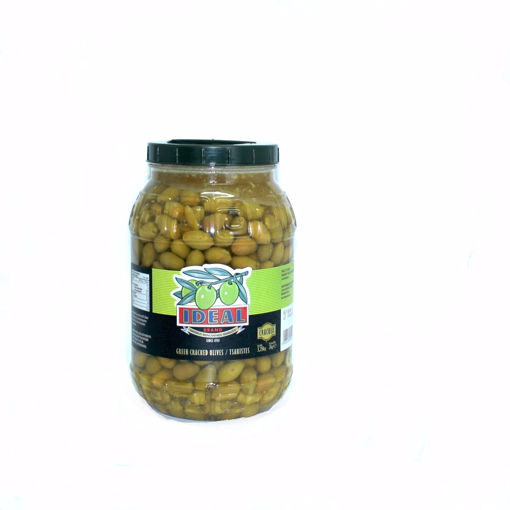 Picture of Ideal Green Cracked Olives / Tsakistes 2Kg