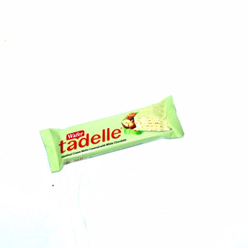 Picture of Tadelle Hazelnut Cream Wafer Covered With White Chocolate 35G