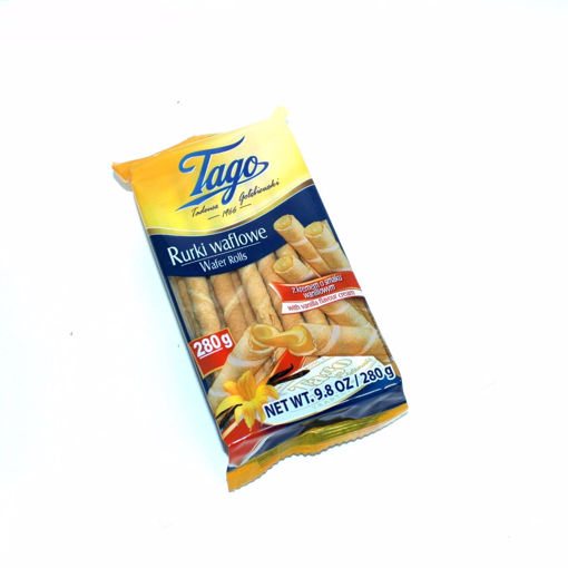 Picture of Tago Wafer Rolls With Vanilla Flavour Cream 260G
