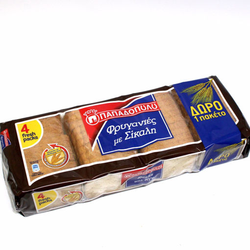 Picture of Papadopoulos Rye Rusks 320G