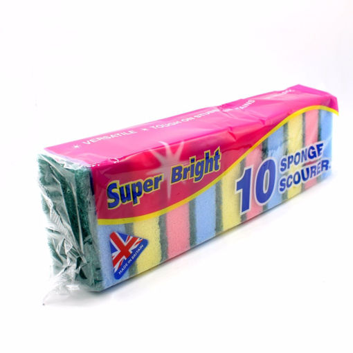 Picture of Super Bright Sponge Scourers 