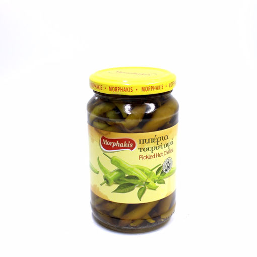 Picture of Morphakis Pickled Hot Chilies 350G