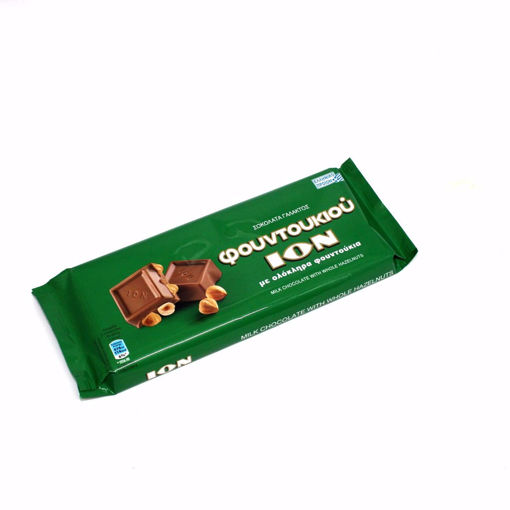 Picture of Ion Milk Chocolate With Whole Hazelnuts 200G