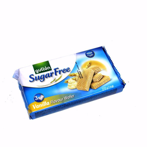 Picture of Gullon Sugar Free Vanilla Flavour Wafre 210G