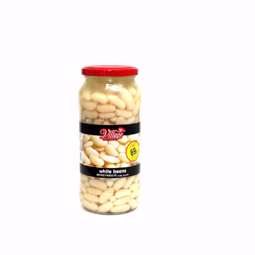 Picture of Village White Beans Jar 540G