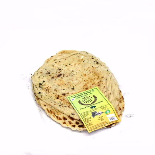 Picture of Golden Spike 3 Garlic & Coriander Naan Bread 