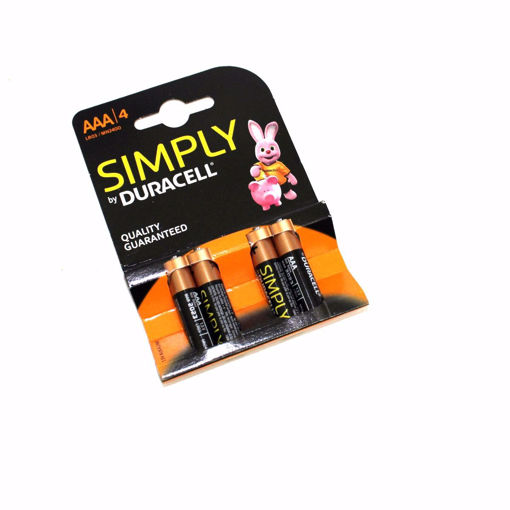 Picture of Duracell Aaa/4 Simply