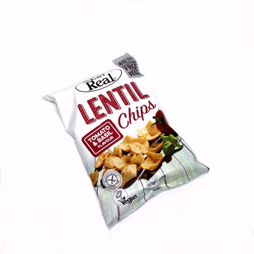 Picture of Eat Real Lentil Tomato & Basil Chips 133G