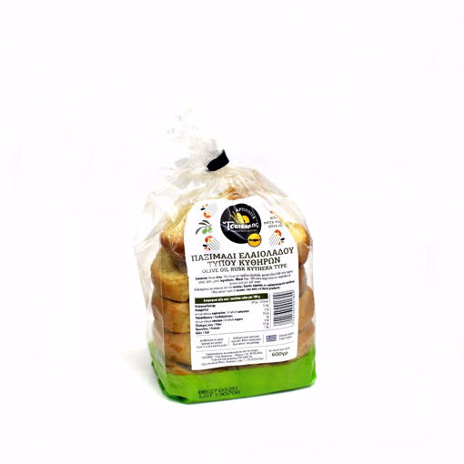 Picture of Tsatsakis Olive Oil Rusk Kythita Type 600G