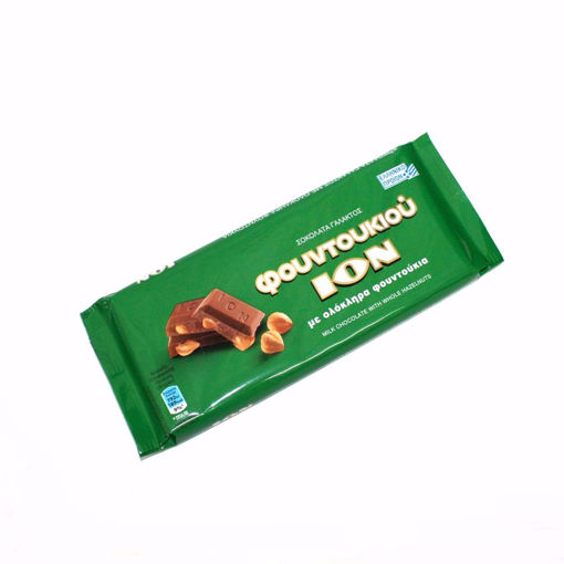 Picture of Ion Milk Chocolate With Hazelnuts 100G