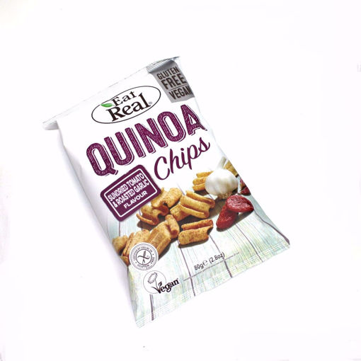 Picture of Eat Real Quinoa Sundried Tomato&Roasted Garlic Chips 80G