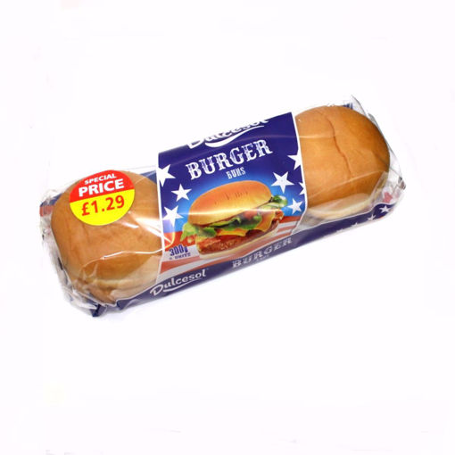 Picture of Dulcesol Plain Burger Buns 300G