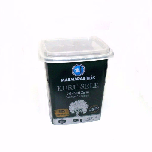 Picture of Marmarabirlik 3Xs Sele Black Olives 800G 