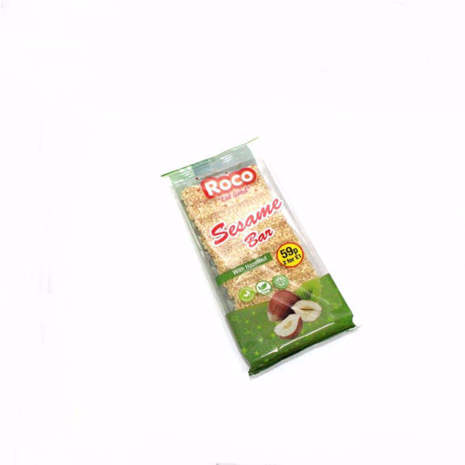 Picture of Roco Sesame Bar With Hazelnuts 50G