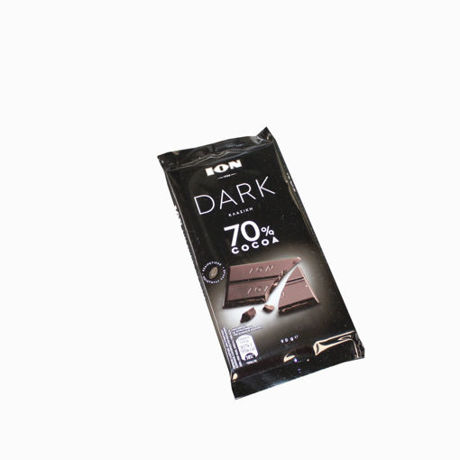 Picture of Ion Dark Chocolate 70% Cocoa 90G