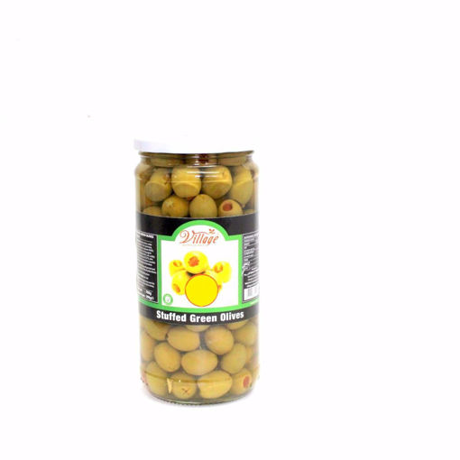 Picture of Village Stuffed Green Olives 700G