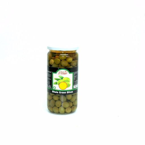 Picture of Village Whole Green Olives 700G