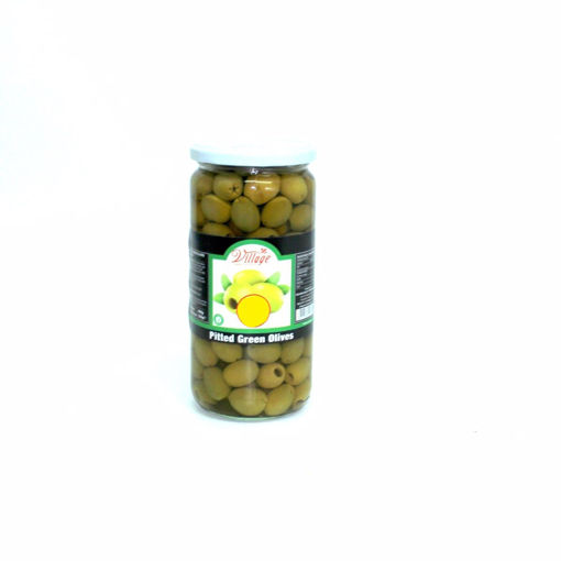 Picture of Village Pitted Green Olives 690G