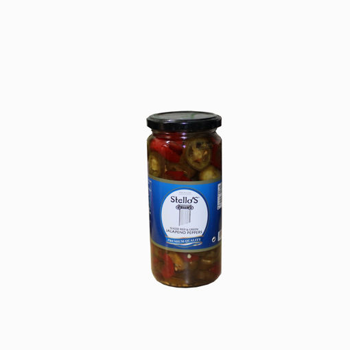 Picture of Stello's Sliced Red & Green Peppers 500Ml