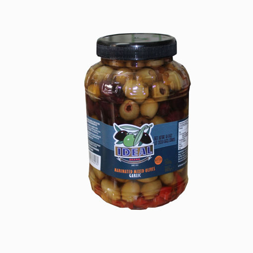 Picture of Ideal Marinated Mixed Olives With Garlic 1500G