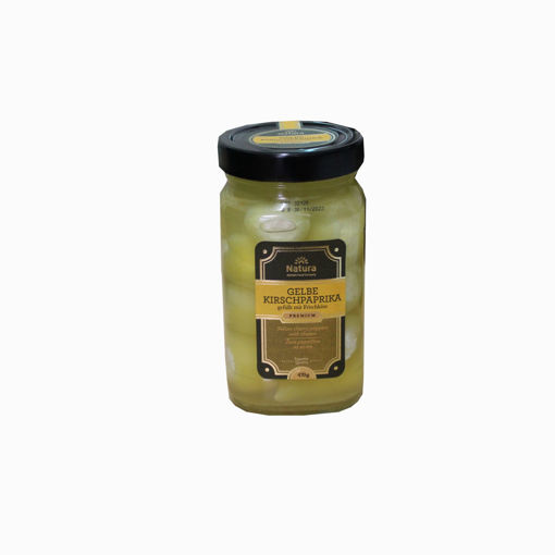 Picture of Natura Yellow Cherry Pepper 470G