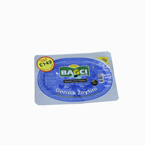 Picture of Bagci Ozel Gemlik Olives 200G