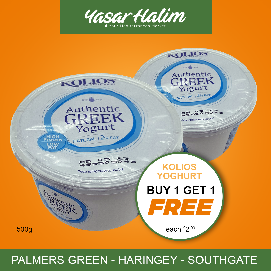 Kolios Natural Yoghurt 500G