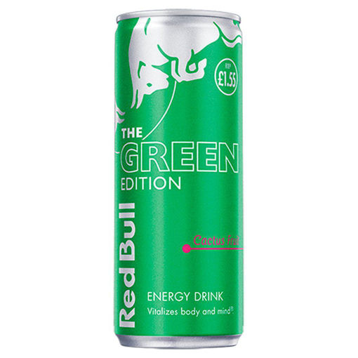 Picture of Redbull Cactus Green Energy Drink